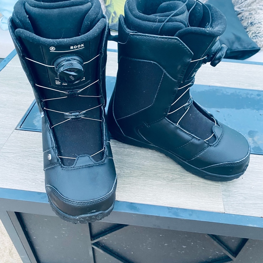Ride Rook Black Men's Snowboard Boots